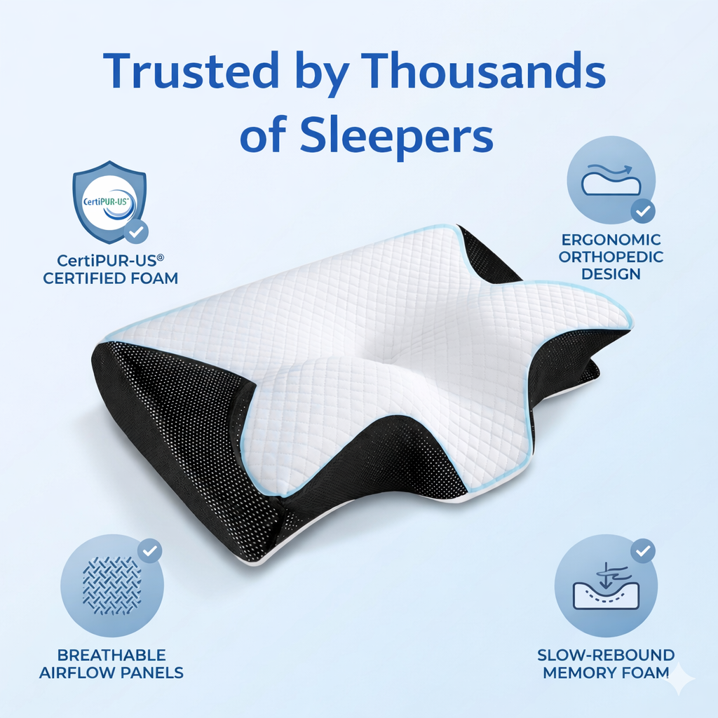 Wake Up Without Neck Pain — Experience True Deep Sleep